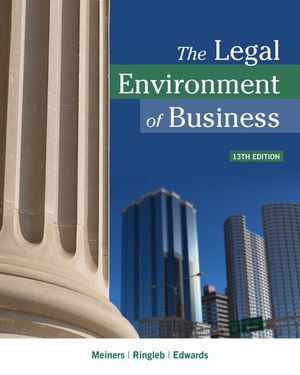 The Legal Environment of Business + Mindtap Business Law, 1 Term - 6 Months Access Card image number 0