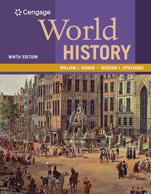 Mindtap History, 1 Term (6 Months) Printed Access Card for Duiker/Spielvogel's World History, 9th image number 0