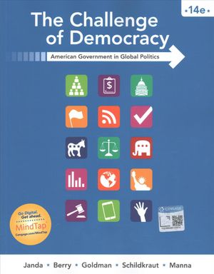 The Challenge of Democracy : American Government in Global Politics image number 0