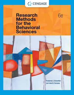 Research Methods for the Behavioral Sciences image number 0