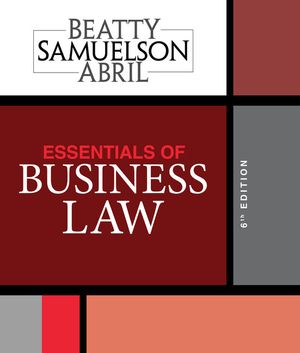 Essentials of Business Law + Mindtap Business Law, 1 Term 6 Months Access Card image number 0