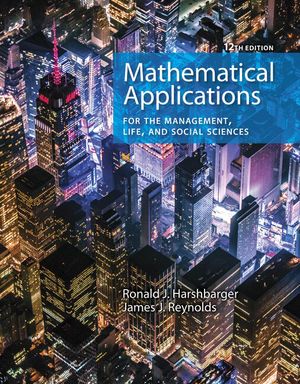 Mathematical Applications for the Management, Life, and Social Sciences + Webassign Multi-term Printed Access Card image number 0