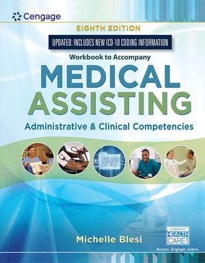 Student Workbook for Blesi's Medical Assisting: Administrative & Clinical Competencies image number 0