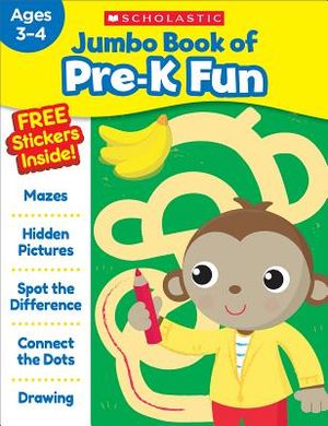 Jumbo Book of Pre-K Fun Workbook image number 0