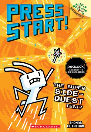 The Super Side-Quest Test!: A Branches Book (Press Start! #6), 6 image number 0