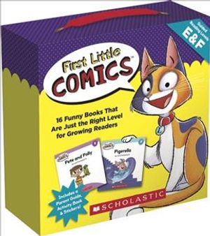 First Little Comics: Levels E & F (Parent Pack): 16 Funny Books That Are Just the Right Level for Growing Readers image number 0