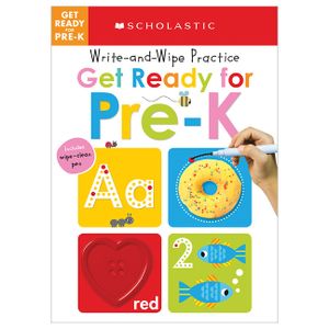 Get Ready for Pre-K Write and Wipe Practice: Scholastic Early Learners (Write and Wipe) image number 0