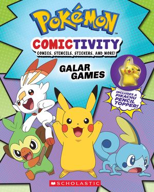 Pok&eacute;mon Comictivity: Galar Games: Activity Book with Comics, Stencils, Stickers, and More! image number 0