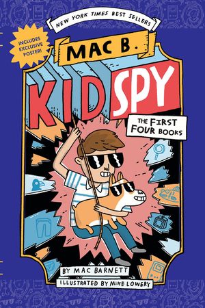 Mac B., Kid Spy Box Set, Books 1-4 (Mac B., Kid Spy) image number 0