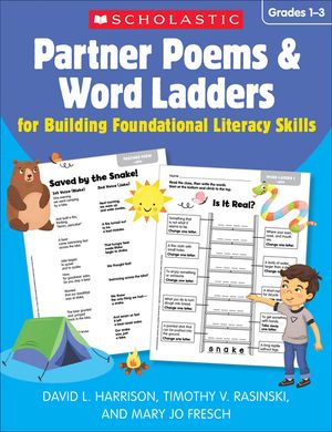 Partner Poems & Word Ladders for Building Foundational Literacy Skills: Grades 1-3 image number 0