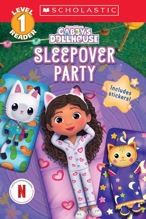 Gabby's Dollhouse: Sleepover Party (Scholastic Reader, Level 1) image number 0