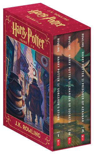 Harry Potter Paperback Box Set (Books 1-3) image number 0