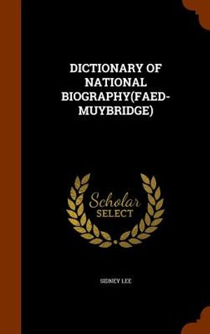Dictionary of National Biography(faed-Muybridge) image number 0