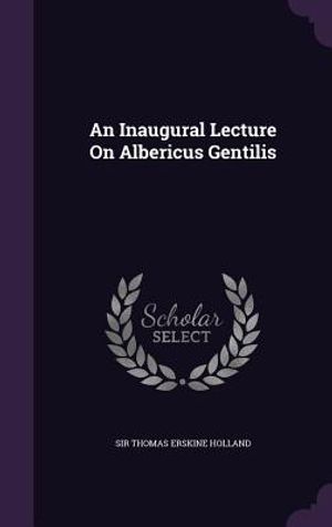 An Inaugural Lecture on Albericus Gentilis image number 0