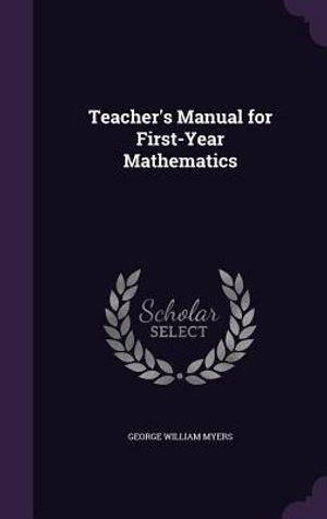 Teacher's Manual for First-Year Mathematics image number 0