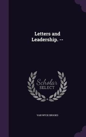 Letters and Leadership. -- image number 0