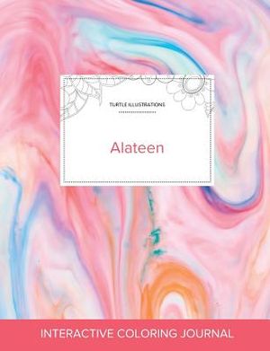 Adult Coloring Journal: Alateen (Turtle Illustrations, Bubblegum) image number 0