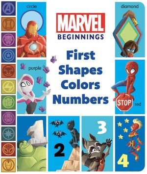Marvel Beginnings First Shapes, Colors, Numbers image number 0