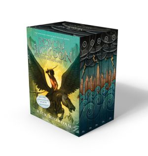 Percy Jackson and the Olympians 5 Book Paperback Boxed Set (W/Poster) image number 0