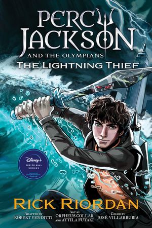 Percy Jackson and the Olympians the Lightning Thief the Graphic Novel (Paperback) image number 0