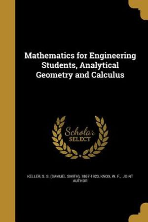 Mathematics for Engineering Students, Analytical Geometry and Calculus image number 0