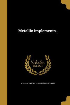 Metallic Implements.. image number 0