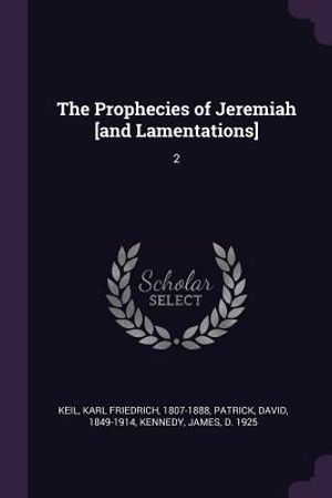 The Prophecies of Jeremiah [and Lamentations]: 2 image number 0