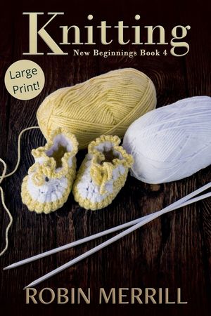 Knitting (Large Print) image number 0