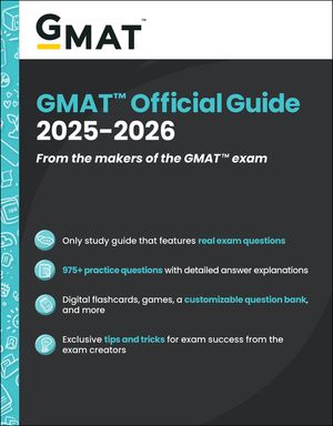 GMAT Official Guide 2025 - 2026: Book + Online Question Bank image number 0