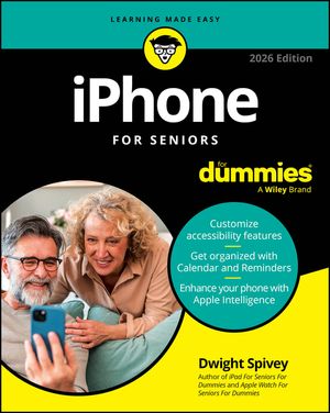 iPhone for Seniors for Dummies, 2026 Edition image number 0