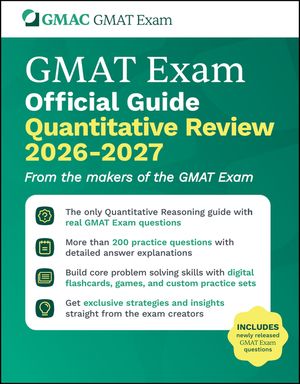 GMAT Official Guide Quantitative Review 2026 - 2027: Book + Online Question Bank image number 0