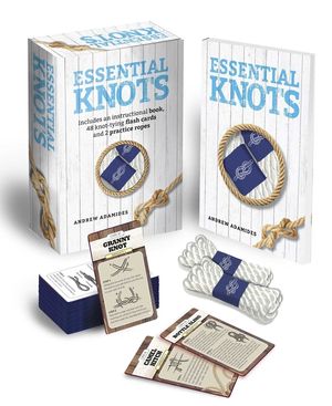 Essential Knots Kit: Includes Instructional Book, 48 Knot Tying Flash Cards and 2 Practice Ropes image number 0