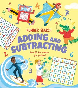 Number Search: Adding and Subtracting: Over 80 Fun Number Grid Puzzles! image number 0