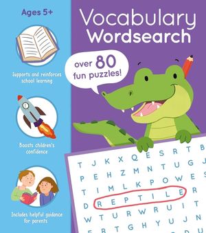 Vocabulary Wordsearch: Over 85 Fun Puzzles! image number 0