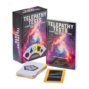 Telepathy Tests Book & Card Deck: A Complete Toolkit to Train Your Intuition image number 0
