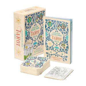 Color Your Own Tarot Book & Card Deck: Includes 78 Cards to Color in and a 64-Page Book image number 0