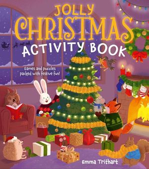 Jolly Christmas Activity Book: Games & Puzzles Packed with Festive Fun! image number 0