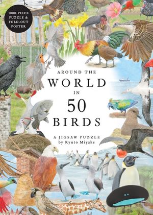 Around the World in 50 Birds 1000 Piece Puzzle: 1000 Piece Jigsaw image number 0