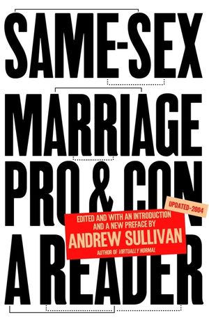 Same-Sex Marriage: Pro and Con: A Reader image number 0