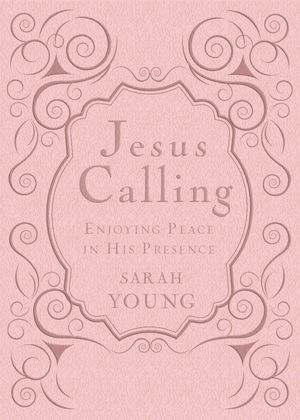 Jesus Calling, Pink Leathersoft, with Scripture References: Enjoying Peace in His Presence image number 0