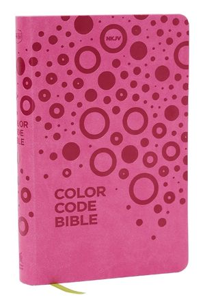 Nkjv, Color Code Bible for Kids, Pink Leathersoft, Comfort Print image number 0