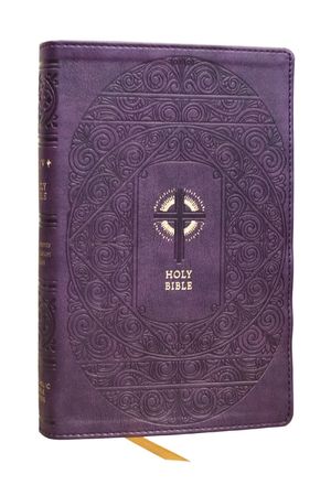 Nrsvce Sacraments of Initiation Catholic Bible, Purple Leathersoft, Comfort Print image number 0