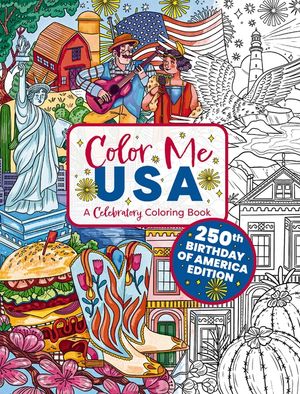 Color Me USA: 50 Adventurous Coloring Pages image number 0