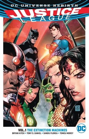 Justice League, Volume 1: The Extinction Machines (Rebirth) image number 0