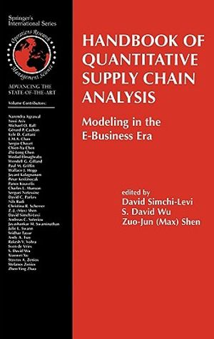 Handbook of Quantitative Supply Chain Analysis: Modeling in the E-Business Era image number 0