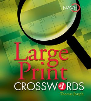 Large Print Crosswords #1 image number 0