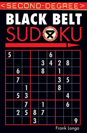 Second-Degree Black Belt Sudoku(r) image number 0
