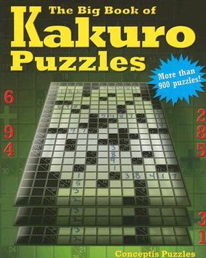 The Big Book of Kakuro Puzzles image number 0