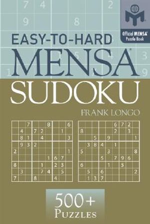 Easy-To-Hard Mensa(r) Sudoku image number 0