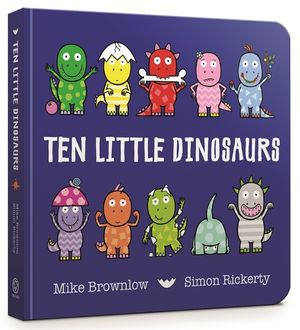 Ten Little Dinosaurs Board Book image number 0
